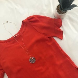 Orange Loft  blouse SP